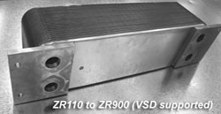 Part No 1623712000 Replacement Oil Cooler for Atlas Copco ZR 160 VSD